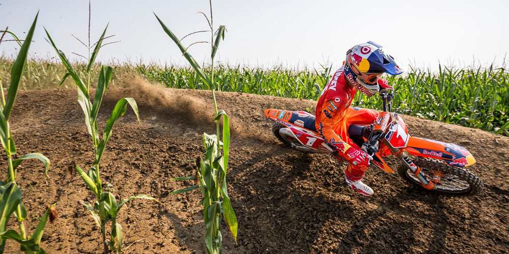 Ryan Dungey Homegrown Red Bull Corn Field Motocross Track