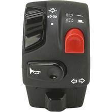 Domino Universal Black Road Switch Block