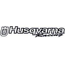 Factory Racing Husqvarna Black 900mm Windscreen Sticker