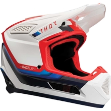 Thor 2027 Fleet Defy White/Red/Blue Helmet