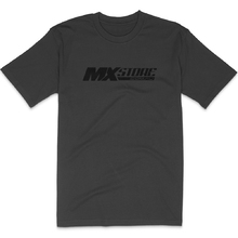 MXstore Horizontal Charcoal/Black Mens Tee