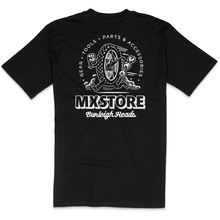 MXstore Wheelie Black/White Tee