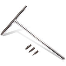 Motion Pro T-Handle Bit Driver with No. 1, 2, 3 JIS Cross Heads