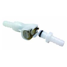 Motion Pro 1/4" Quick Disconnect Single Shut Off Fuel-Line Coupling