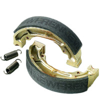 Caltric Front & Rear Brake Shoe Set For Yamaha XT250 1980-1984 | 90 Day Warranty