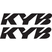 Factory Effex KYB Black Fork/Swingarm Decals
