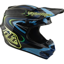 Troy Lee Designs 2026 GP Pro Pulse Black/Flo Yellow Kids Helmet