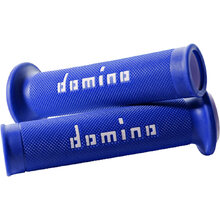 Domino A010 Slim Blue/White Road Grips