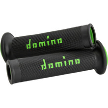 Domino A010 Slim Black/Green Road Grips