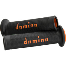 Domino A010 Slim Black/Orange Road Grips