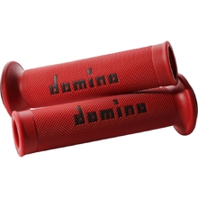 Domino A010 Slim Red/Black Road Grips