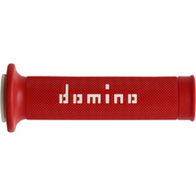 Domino A010 Red/White Slim Road Grips