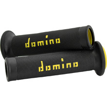 Domino A010 Slim Black/Yellow Road Grips