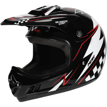 M2R MX2 Lightning PC-1 Red/White/Blut Kids Helmet