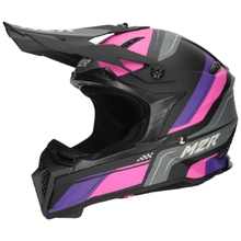 M2R X2.1 Pulse PC-7F Pink/Purple/Black Helmet