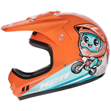 M2R MX2 Speed Racer Dino PC-8 Kids Helmet