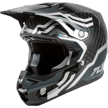 Fly Racing 2027 Formula S Carbon Byte Black/Grey/Silver Helmet