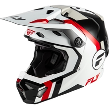 Fly Racing 2026 Formula CP Seal White/Black/Red Helmet