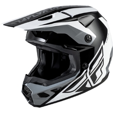 Fly Racing 2026 Kinetic Crest Black/White/Grey Helmet