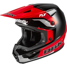 Fly Racing 2026 Kinetic DBK Black/Red/Grey Helmet