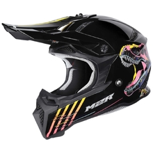 M2R X2.1 T-Rex PC-7 Purple Kids Helmet