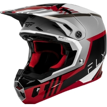 Fly Racing 2027 Formula CC Strike Grey/Red/Black/White Helmet