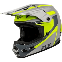 Fly Racing 2027 Kinetic Sync Grey/Hi Vis Helmet