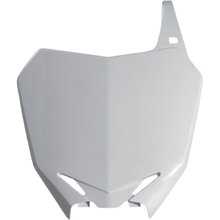 Acerbis Suzuki RMZ250 10-18 450 08-17 White Front Number Plate