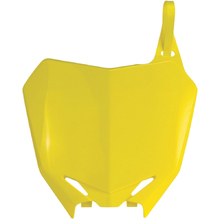 Acerbis Suzuki RMZ250 10-18 450 08-17 Yellow Front Number Plate