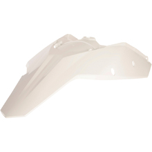 Acerbis KTM EXC/EXCF 08-11 White Rear Fender with Side Panels