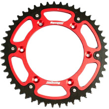 Supersprox Yamaha/Honda Red Stealth Rear Sprocket