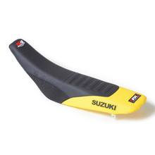 Factory Effex Suzuki RMZ250 10-18 TC4 Black/Yellow Seat Cover