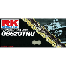 RK GB520TRU Sealed U Ring 520 Chain Gold -120L