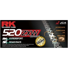 RK GB520ZXW Gold XW Ring Chain - 130L