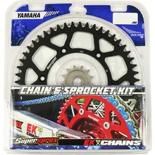 Supersprox Yamaha YZ450F 06-16 Chain and Black Alloy Sprockets Kit - 13/48T