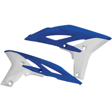 Acerbis Yamaha YZ250F 10-13 WR450F 12-15 Blue/White Radiator Shrouds