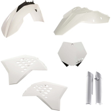 Acerbis KTM SX/SXF 07-10 White Plastics Kit