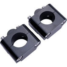 Ballards 7/8 To Fatbar Black Adapter Bar Clamps