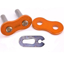 EK Chains 428 Heavy Duty Orange Chain Clip Link