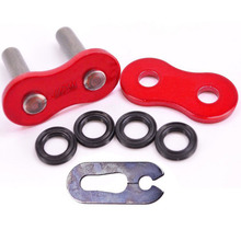 EK Chains 520 QX-Ring Red Clip Link