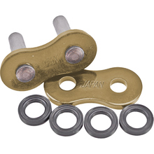EK Chain QX-Ring 520SRX2 Gold Rivet Link