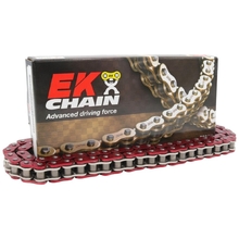 EK Chains 520 QX-Ring Metallic Red 120L Chain