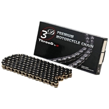 EK 530 3D L-Series Black/Gold 122L Chain