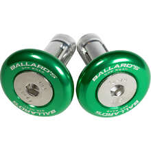 Ballards Green Grip Saver Handlebar Ends Set