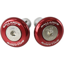 Ballards Red Grip Saver Handlebar Ends