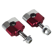 Ballards Silver/Red 7/8 w/12MM Bolt Bar Mounts