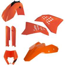 Acerbis KTM EXC/EXC-F 08-11 Orange Plastics Kit
