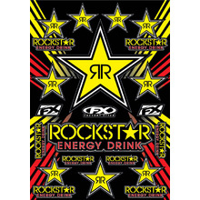 FX Rockstar Energy Sticker Sheet
