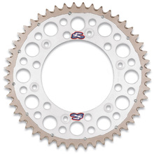Renthal Yamaha Twinring Silver Rear Sprocket