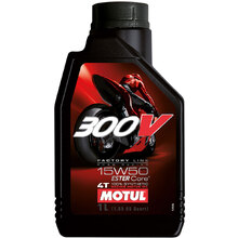 Motul 1L 300V Factory Line 15w50 4T Motor Oil